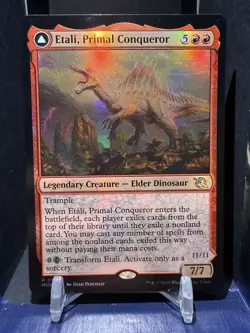 MTG Etali Primal Conqueror/Primal Sickness FOIL March of the Machine - Image 1