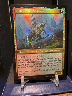 MTG Etali Primal Conqueror/Primal Sickness FOIL March of the Machine - Image 2