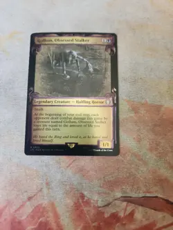 Gollum, Obsessed Stalker Showcase Scrolls FOIL Universes Beyond The Lord Of The - Image 1