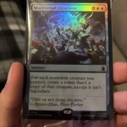 Magic the Gathering Multiversal Incursion MTG NM Marvel 0068 In Package Mythic - Image 1