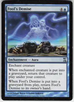Fool's Demise Time Spiral Uncommon Magic: The Gathering NM/M - Image 1