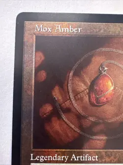 MTG Mox Amber Retro - The Brothers' War Retro Artifacts #035 Foil NM - Image 2