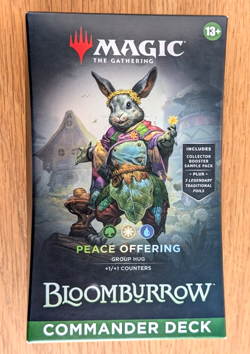 Bloomburrow Commander Deck ~ Peace Offering ~ Sealed!! - Image 1