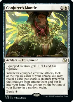 Conjurer's Mantle Commander: March of the Machine Regular - Image 1