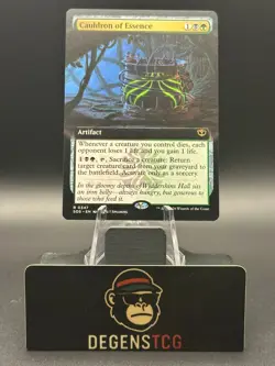 Cauldron of Essence Extended Art R 347 - MTG Secrets of Strixhaven regular - Image 1