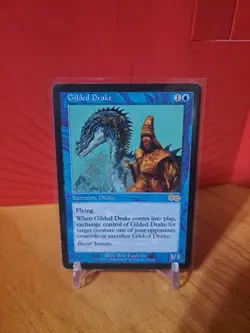 MTG Gilded Drake Urza's Saga Regular LP Good Corners and Free Shipping!! - Image 3