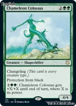 Chameleon Colossus [AFC - 153] Commander: Adventures in the Forgotten Realms - Image 1