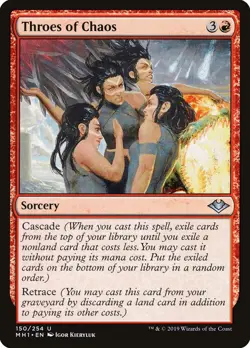 MTG Throes of Chaos ** Modern Horizons ** English - Image 1