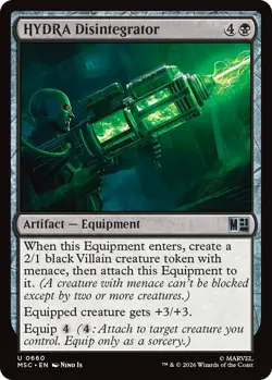 HYDRA Disintegrator #660 NM MTG Commander: Marvel Super Heroes - Image 1