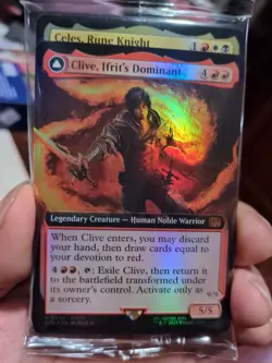 Clive, Ifrit's Dominant & Celes, Rune Knight (UB:FF) ~Extended Foil~ Sealed - Image 1