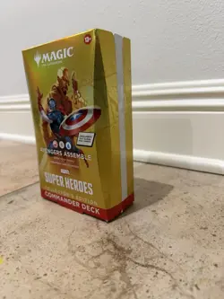 MTG Marvel Super Heroes Avengers Assemble COLLECTOR Commander Deck--Surge Foils! - Image 2