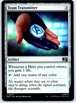 Team Transmitter 573 UC Commander: Marvel Super Heroes MTGNM/M - Image 1