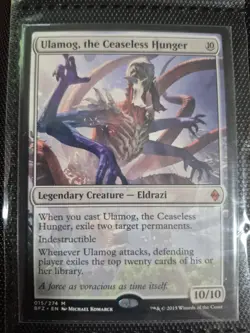 Magic: The Gathering Battle for Zendikar #15 Ulamog, the Ceaseless Hunger NM - Image 1