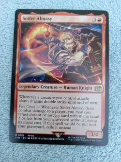 x1 Seifer Almasy R MTG Final Fantasy M/NM, English MINT PACK FRESH!! - Image 1