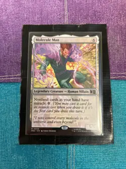 Molecule Man Regular 0009 NM/MNT MtG Magic the Gathering MSH Marvel SuperHeroes - Image 1