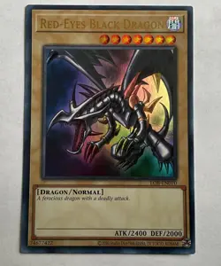 Yugioh Red-Eyes Black Dragon LOB-EN070 Ultra Rare 25th Anniversary NM - Image 1