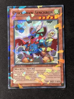 Quickdraw Synchron - DT06-EN053 - Duel Terminal 6 Normal Parallel Rare NM Yugioh - Image 1