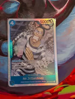 Mr 3 Galdino SR Foil OP16-056 The Time of Battle One Piece TCG English NM - Image 1