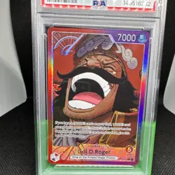 Gol D. Roger OP13-003 Carrying on His Will Alt Art Foil Leader 7000 Eng PSA 10 - Image 2