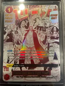 Come On! We'll Fight You! One Piece PRB02 English Manga Alt Art OP09 020 BGS 10! - Image 3