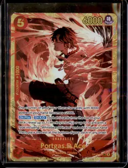 The Time of Battle #OP16-118 Portgas.D.Ace (118) - Image 1