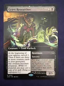 Grave Researcher Reanimate Secrets of Strixhaven #85 Rare NM MTG - Image 1