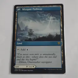Wizards of the Coast MTG Hengegate + Mistgate Pathway Kaldheim Lot of 2 Land - Image 2