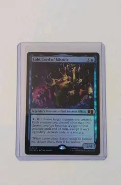 Loki, Lord of Misrule Commander: Marvel Super Heroes MTG Foil Near Mint 0628 - Image 1