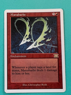 Manabarbs - 6th Edition - MTG - Magic the Gathering - Image 1