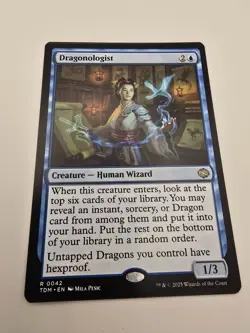 Dragonologist Tarkir: Dragonstorm Regular - Image 1