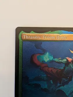 Thrasios, Triton Hero Commander Legends CMR #538 Foil Etched NM MTG - Image 4