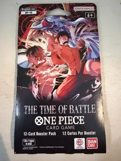 One Piece TCG OP-16 The Time Of Battle Sleeved Booster Packs Lot Of 4 English - Image 3