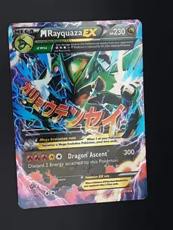 M Rayquaza EX 61/108 - Roaring Skies Rare EX Pokemon TCG Holo - LP - Image 1