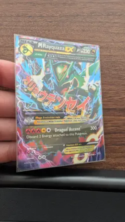 Pokemon TCG M Rayquaza EX 61/108 Roaring Skies Holo NM - Image 4