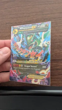 Pokemon TCG M Rayquaza EX 61/108 Roaring Skies Holo NM - Image 5