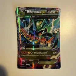 Pokemon TCG M Rayquaza EX Roaring Skies 61/108 2015 Holo 230HP - Image 1
