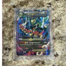Rayquaza Pokemon TCG M Rayquaza EX 61/108 Roaring Skies Full Art Holo - Image 1