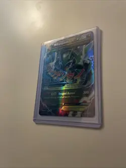 Pokemon TCG M Rayquaza EX Roaring Skies 2015 Ultra Holo Card 61/108 English - Image 2