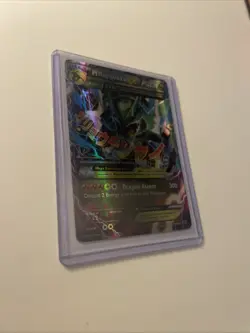 Pokemon TCG M Rayquaza EX Roaring Skies 2015 Ultra Holo Card 61/108 English - Image 3