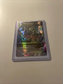 Pokemon TCG M Rayquaza EX Roaring Skies 2015 Ultra Holo Card 61/108 English - Image 4
