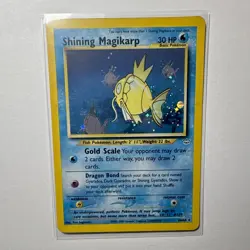 Pokemon TCG Shining Magikarp Neo Revelation Holo Secret Rare 30 HP Eng 66/64 - Image 1