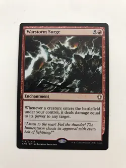 Warstorm Surge MTG Magic the Gathering Card NM Near Mint CM2 - Image 1