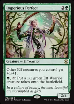 MTG - Imperious Perfect - Eternal Masters - MP, English Magic FLAT RATE SHIP - Image 1