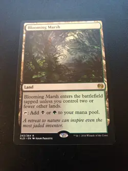 1x Blooming Marsh NM Kaladesh KAL Magic the Gathering MTG - Image 1