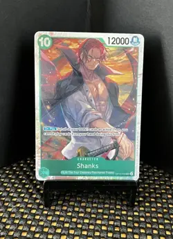 Shanks 028 OP13-028 One Piece Carrying On His Will Super Rare Near Mint Lot of 3 - Image 2
