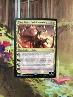 Nicol Bolas, God-Pharaoh Hour of Devastation NM MTG - Image 1