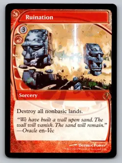 Ruination (Future Sight) 199 Rare Mystery Booster 2 Magic: The Gathering NM - Image 1