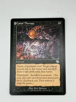 MTG Cabal Therapy Judgment Regular NM Free Shipping! MJ - Image 1
