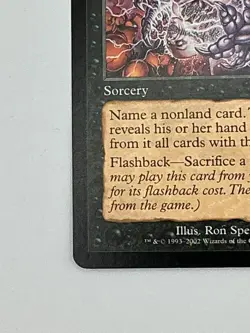 MTG Cabal Therapy Judgment Regular NM Free Shipping! MJ - Image 5