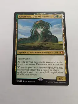 Karametra, God of Harvests - Commander 2020 - 218 Regular Mythic MTG - Image 1